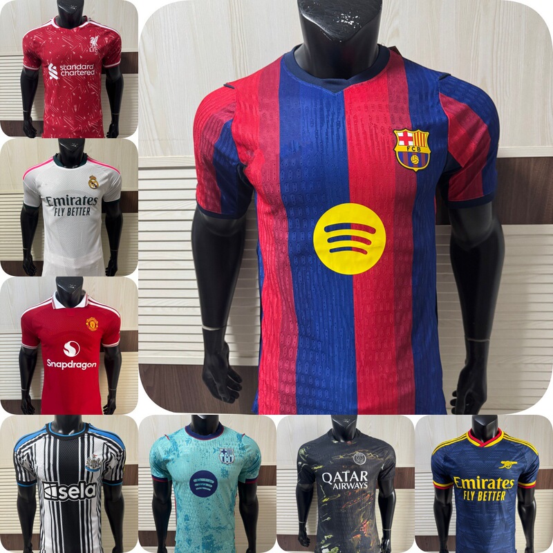 2627 Season Club Player Version Jerseys Arsenal Barcelona Real Madrid Ajax Riyadh Football Clothes