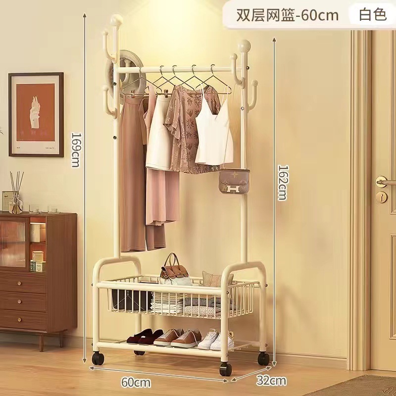 흰색 2단 60CM + 메시 프레임 + 신발 정리대 --- 시즌 특가