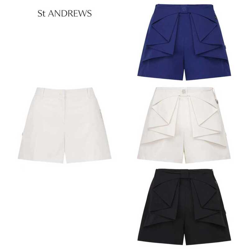 26 Spring/Summer Korean St. Andrews Women's Golf Pants Slim Fit Solid Color Versatile Fashion Sports Shorts