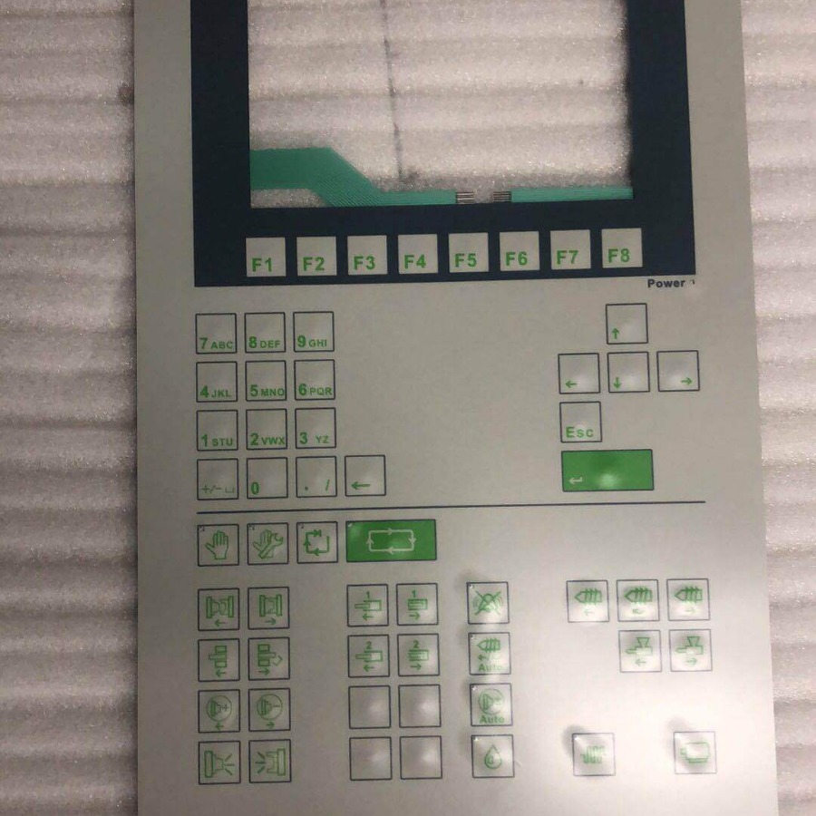 科霸KEBA电脑面板纸 按键纸 贴纸 亿利达注塑机 博创注塑机电脑