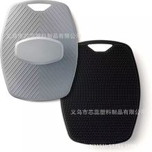亚马逊新款椭圆形硅胶洗澡刷便携式硅胶洗头刷婴儿搓澡刷