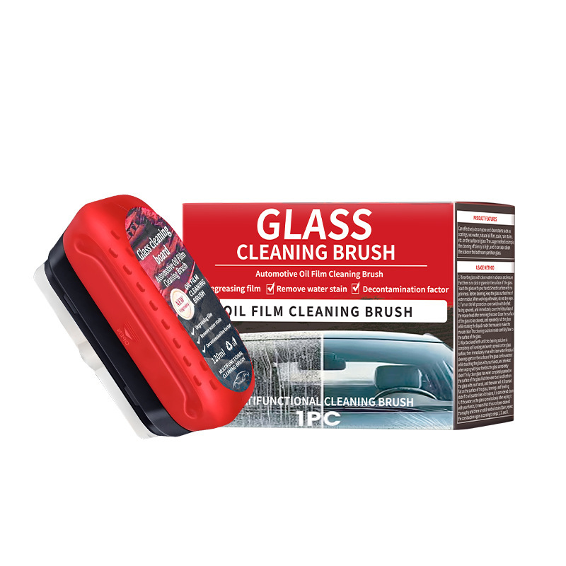 Inglés caja de color para parabrisas película de limpiador conjunto de desinfección ventanas limpias cepillo de limpieza de vidrio a prueba de lluvia para automóviles image 6