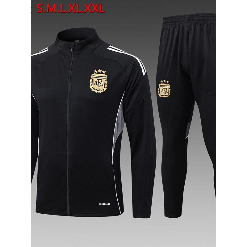 25-26 Real Madrid Paris Juventus Barcelona Arsenal Chelsea Marseille Long Pull Football Training Suit Jacket Long Sleeves