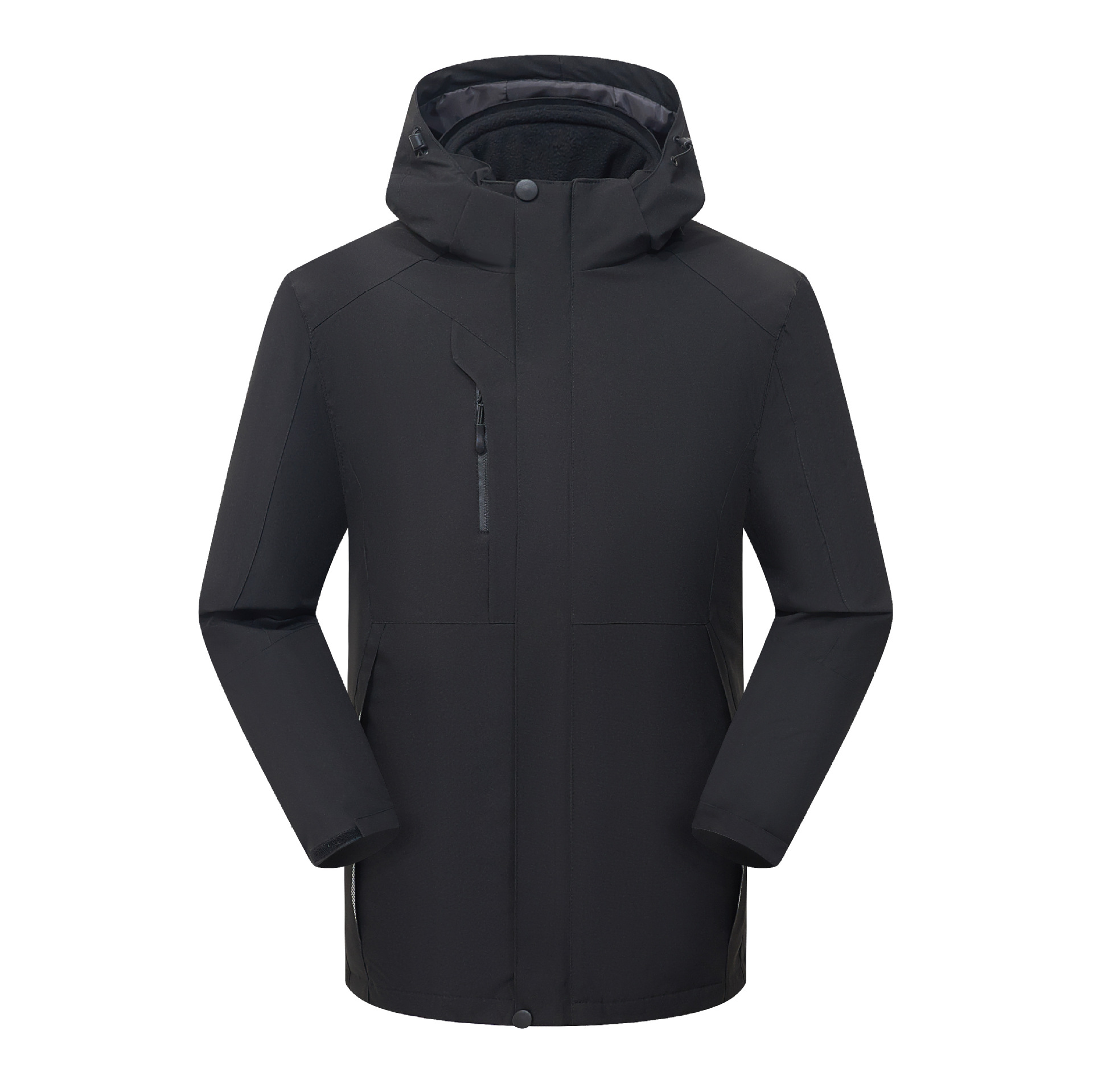 New Autumn and Winter Three-In-One Outdoor Thickened Two-Piece Windproof and Waterproof Mountaineering Warm Jacket for Men and Women