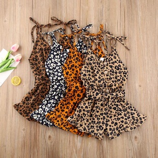 A 60799 Leopard Print Baby Romper ���yͯ�b�B�wѝ �羳�W