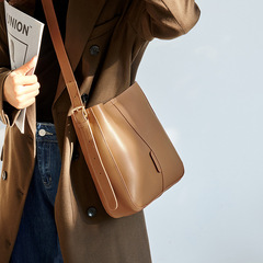 Nalan Du Bags Lady 2024 New Autumn/Winter High-End Water Bucket Bag Women's Crossbody Bag Genuine Leather Women's Bag Shoulder Bag