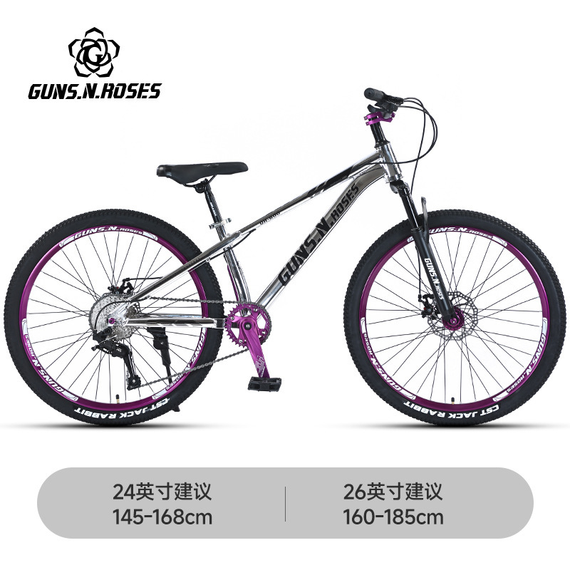 Bicicleta de aleación de aluminio con caída en seco, descenso rápido, bicicleta de carretera forestal, acción, paquete volador, bicicleta de pendiente de tierra, fabricante de bicicletas de montaña todoterreno