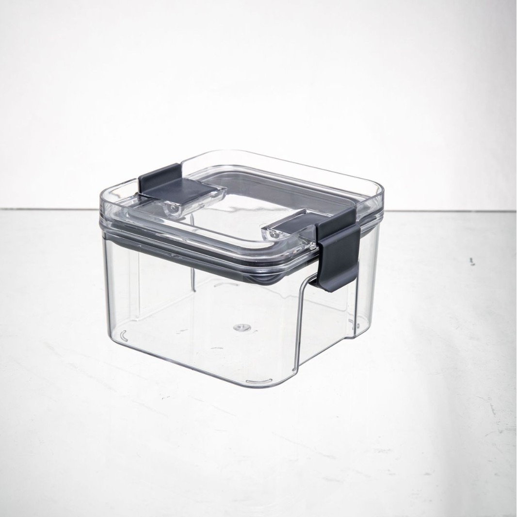 Transfronterizos PET de grado alimenticio lata de sellado a prueba de humedad a prueba de polvo té conservado nueces lata de cereales congelador caja de preservación transparente