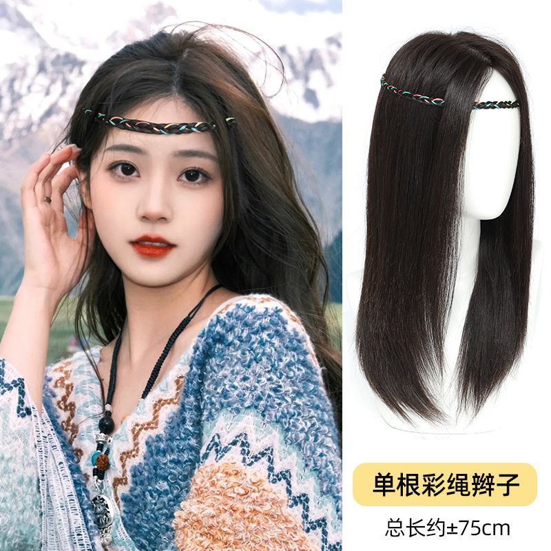 Banda para el cabello diadema Internet celebridad cuerda de color trenza sucia forma de cabello trenzado invisible banda para el cabello sin costuras accesorios para el cabello estilo étnico tocado