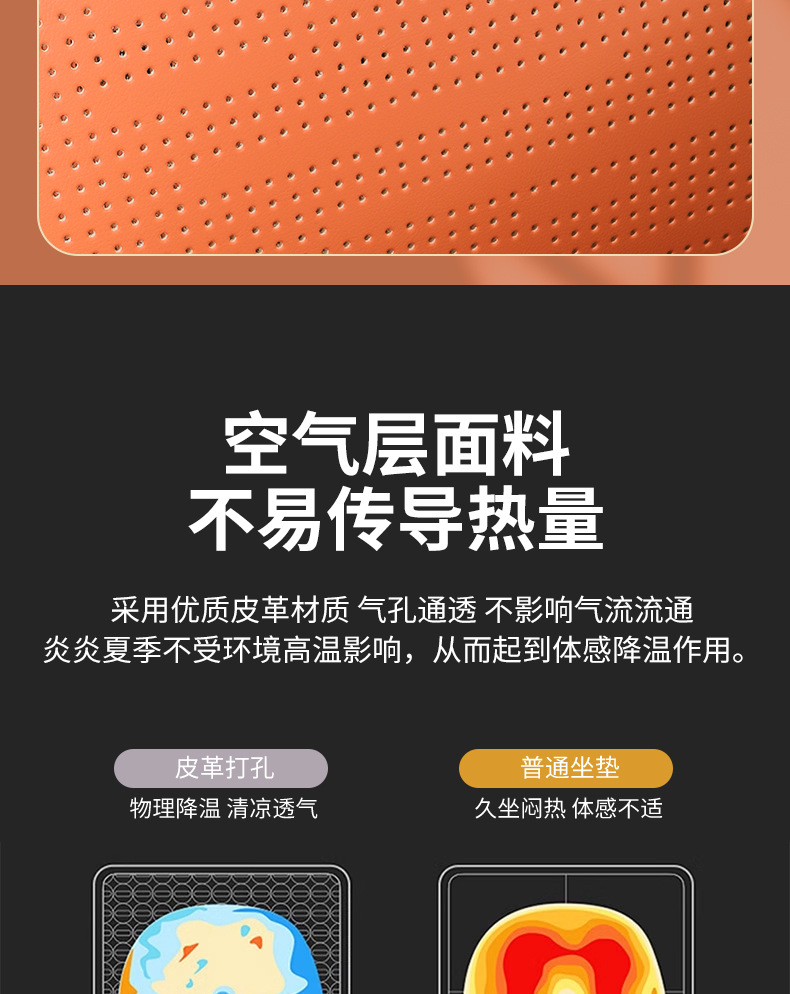 Lynk & Co 900 Special Car Seat Cushion, Car Seat Pad, Summer and All-Season Universal Seat Cover, Interior Accessories