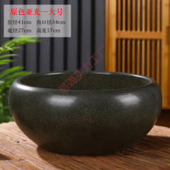 非多孔質景徳鎮高温セラミック家庭用古代金魚水槽、蓮ポット、スイレンボウル、蓮亀水槽、屋内および屋外