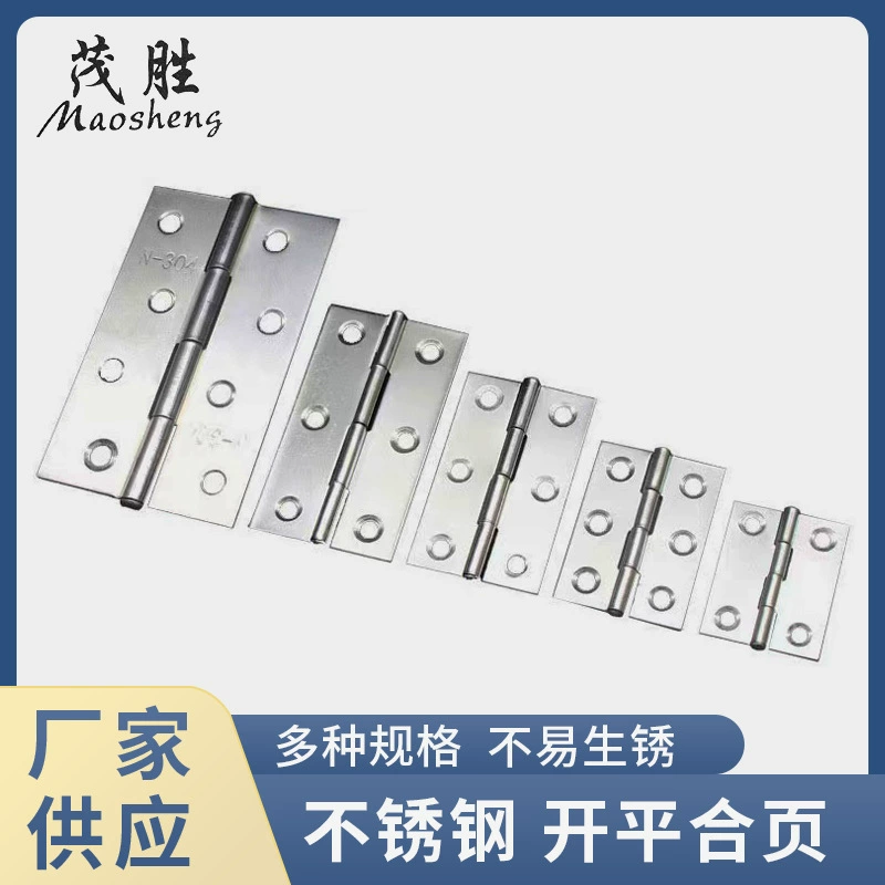 Нержавеющая сталь открывала плоские маленькие страницы мебель шкаф для дверей и окон 1.5/2/2/2.5/3/4 дюйма деревянная коробка деревянная коробка бесшумная складная