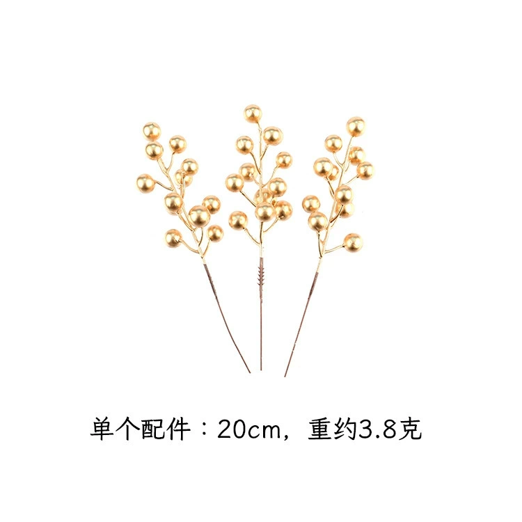 Fujiao New Year Flower Material Wholesale Simulation Flower Winter Qing You Gali Pomegranate Persimmon DIY Materials