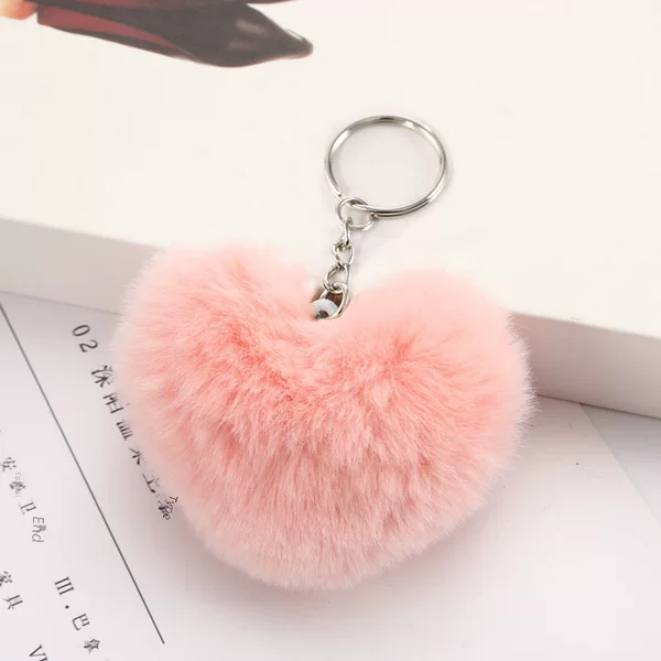 8cm small heart schoolbag love keychain pendant cute heart-shaped creative schoolbag bag pendant activity gift