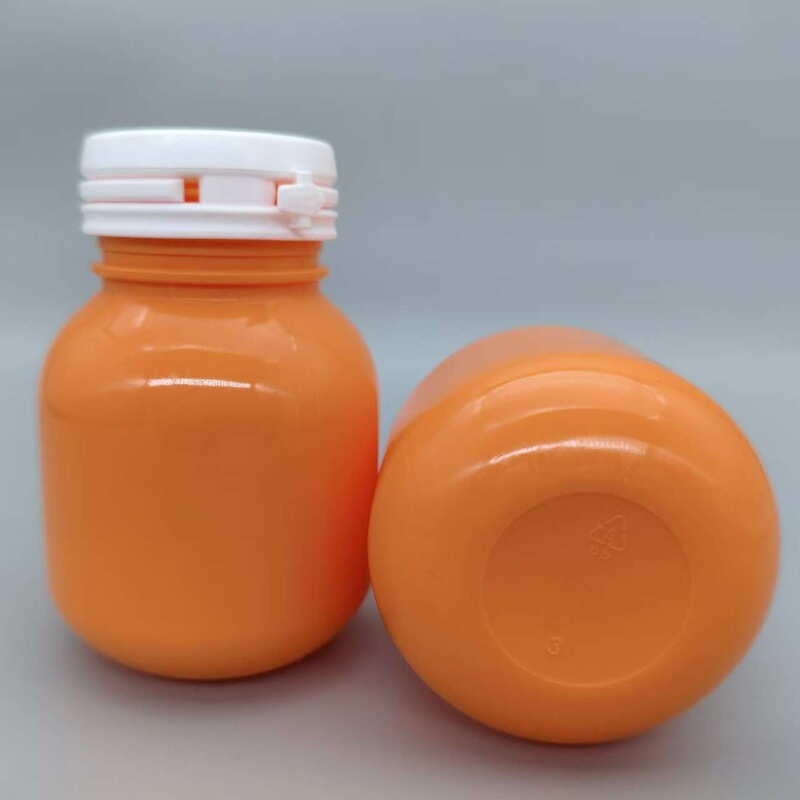ソースメーカー100ml引き裂き蓋PPカラー電球瓶キャンディー泡コーヒー豆固体錠剤分注瓶|undefined