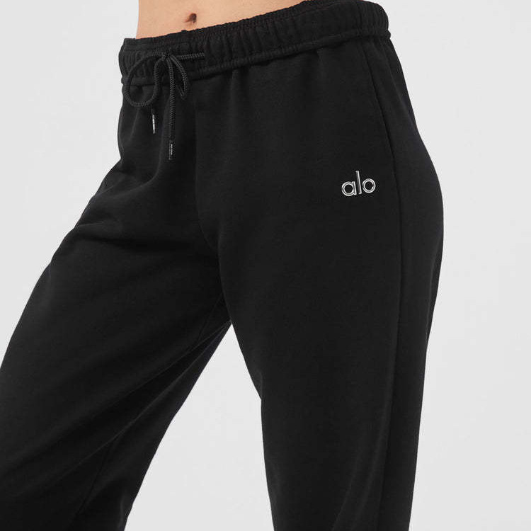 alo 秋冬スタイルの薄いベルベットレギンスパンツ、スポーツ、レジャー、快適、グレーとブラックの多用途パンツ、男の子と女の子向けの厚いスタイル|undefined