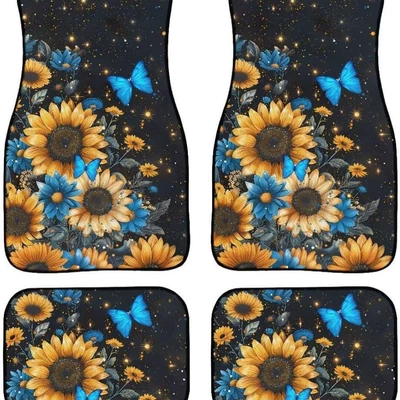 Avtomobil döşəmə paspasları — Car Mat Easy-care Non-slip - car-floor-mats-13-two-pairs-of-35454868cm