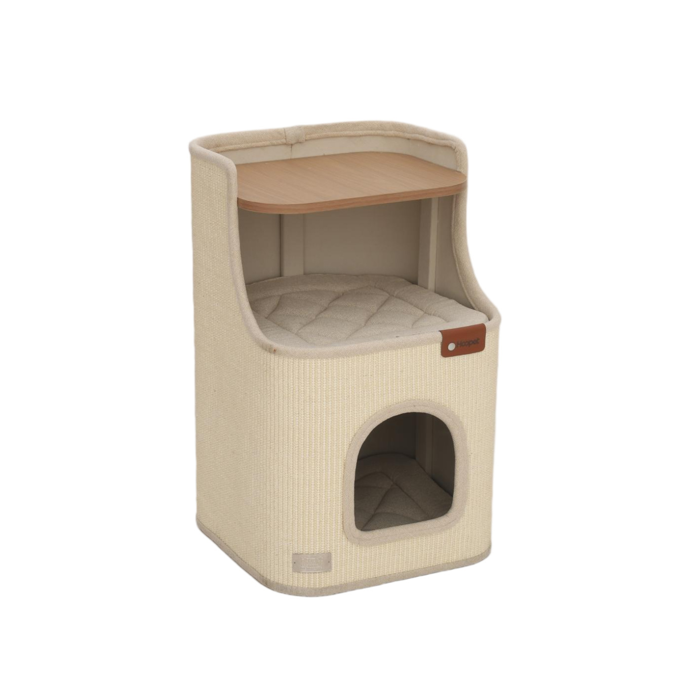 Nido de gatos de invierno grueso cerrado dormitorio gato casa de gatos cachorro cama de gatos sensación de seguridad gato agarración de invierno gato escalada marco