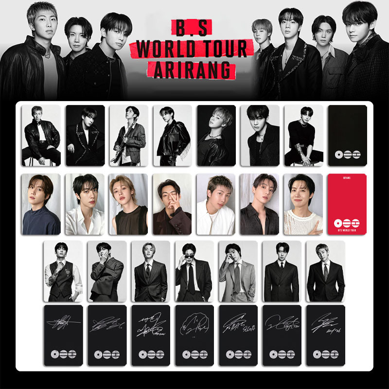 Bts "Arirang" Zone Card, Album Card, Lds Card, Autograph Card, Lucky Card, Merchandise
