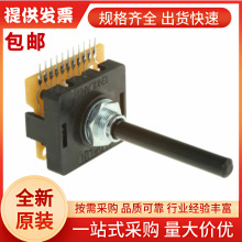 PT 6461 APEM 十档旋转开关, PCB安装, 1触点, SP10T
