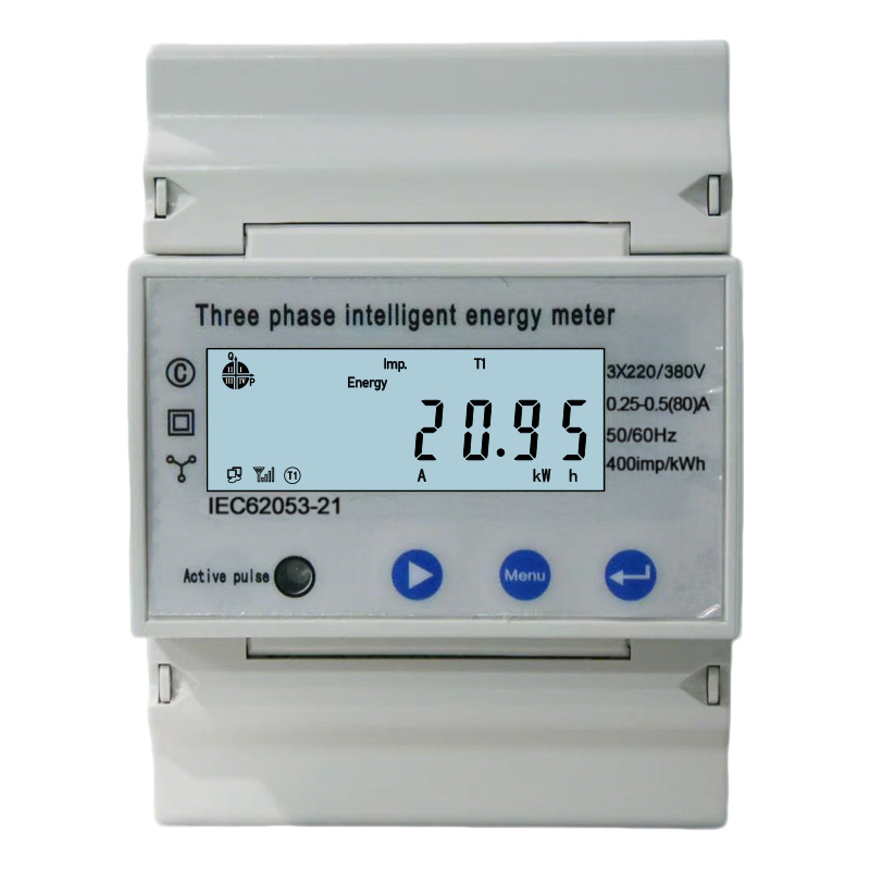 Tuya Wifi Din Rail Three Phase Energy Meter Pv Home