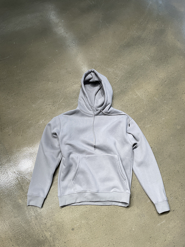 Men's Hooded Sweatshirt Heavyweight Solid Colour Urban Style_voghion.com