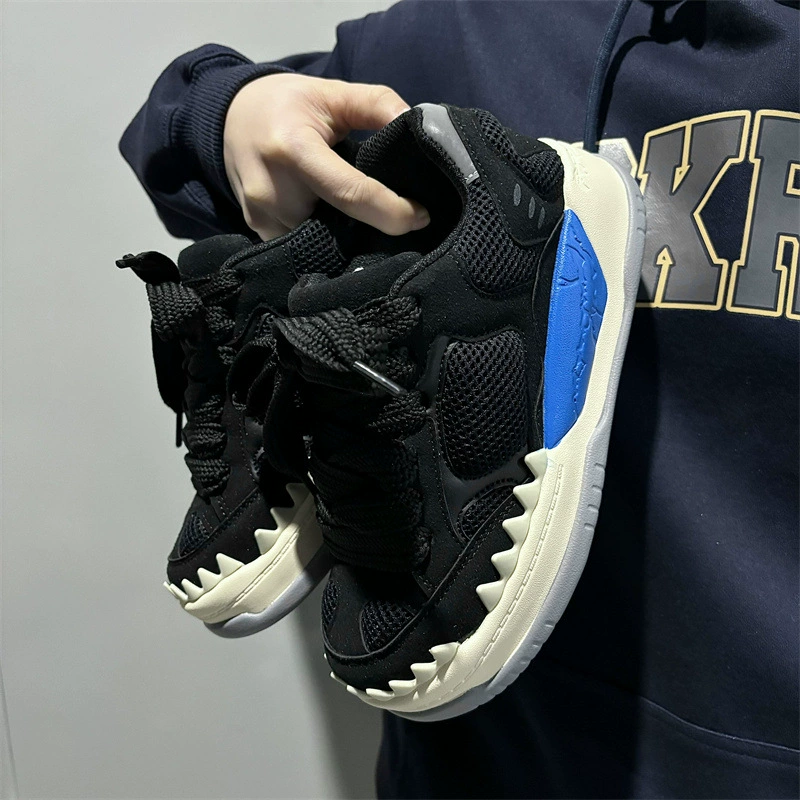 K-стиль универсальных мужских и женских парных туфель на толстой подошве Trbottomyy, обувь для папы, новинка 2025 года, повседневная студенческая спортивная обувь в стиле ретро