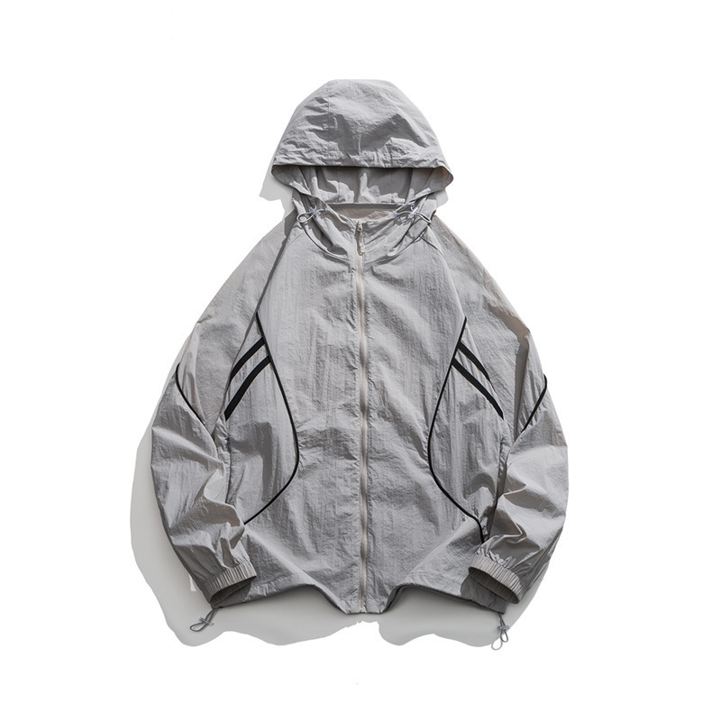 UPF50 Sun Protection Clothing Men's 2024 New Summer Thin Outdoor Anti-ultraviolet Breathable Fishing Loose Sun Protection Clothing