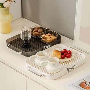 Cup Tea Set Tea Cup Tray Accessible Luxury Tea Tray Household Rectangular Drain Tray Water Kettle Storage New Drain Cup Holder