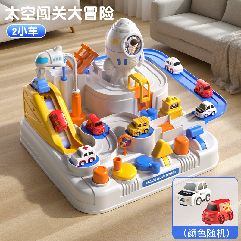 Space edition [extra large size] adventure challenge + 2 cars (english color box)