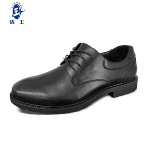 Dunwang electrician work non-slip safety shoes rubber insulation labor protection shoes business casual men's leather shoes real leather