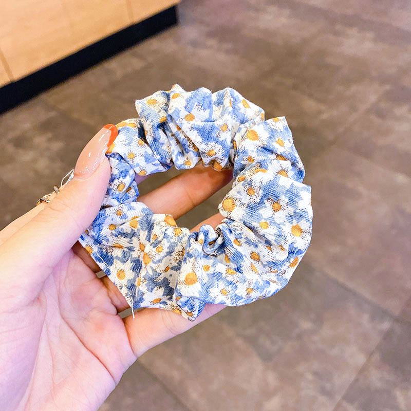 lindos niños anillo de pelo intestino grueso mujer 2025 nuevo cinturón de cuero de alta elasticidad atado cabello cuerda de pelo bola cabeza cuerda adornos para el cabello