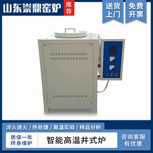 Shandong Chongding Industrial Heat Treatment Crucible Furnace Upper Door Smelting and Retreating Well-Style Electric Furnace Side-Mounted Well-Style Furnace