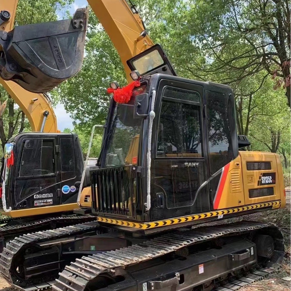 Excavadora pequeña Sany 60 70 80 75 95 Excavadora línea de exportación de comercio exterior