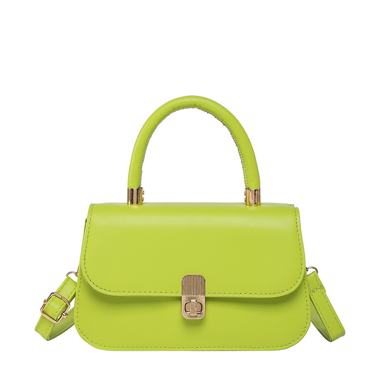 Bolso de sillín de diseño de nicho coreano 2025 nuevo bolso de color sólido de gran capacidad bolso de mensajero de hombro retro