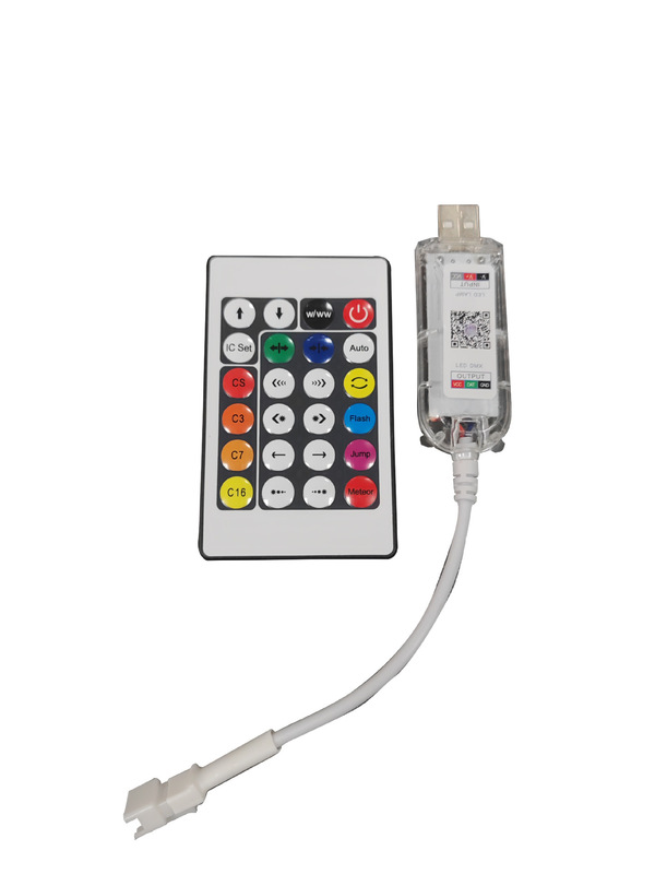 LED ライトストリップ rgb コントローラ RF24 キーアプリ Bluetooth usb44 キータッチセンサーハンドスキャン音楽トーン調光器|undefined