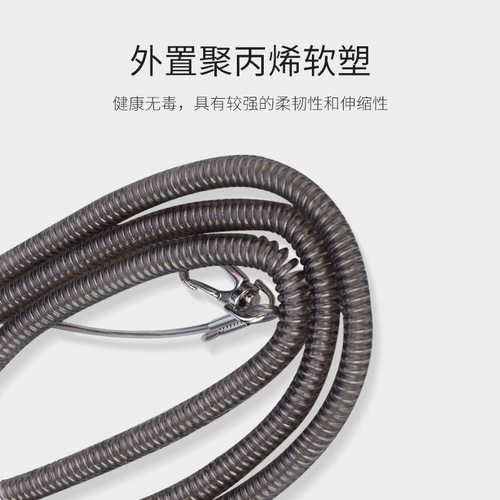 Jiadiani hand-off rope fishing anti-off rope raft fishing rope tension 10 meters telescopic high elastic rope