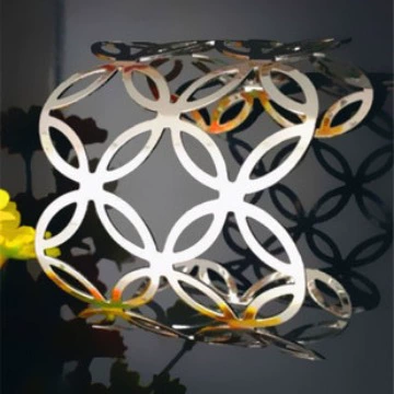 Fashionable metal bracelet, coins, European style