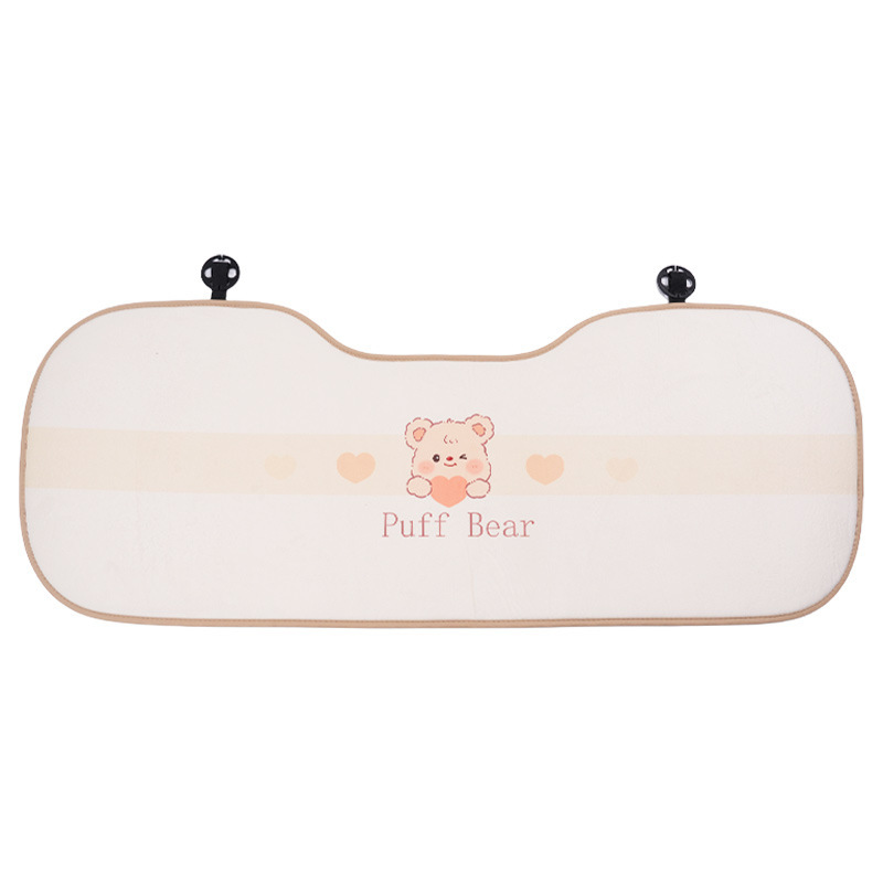 뒷좌석용 플러시 퍼프 베어 쿠션