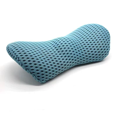 Lumbar Support, Waist support - blue-regular-lumbar-support-rolled-into-pe-bag