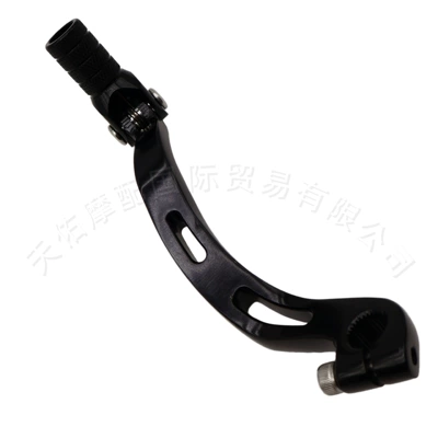 Off-Road Motorcycle Modified Cnc Aluminum Alloy Folding Gear Shift Lever Pedal Suitable for Beta Xtrainer (Other brake systems) - black