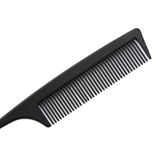 Hairdresser Hairdresser Plastic Pointed-Tail Comb ABS Material Hair Salon Hair Pick Comb Men's and Women's Household Hair Dressing Comb