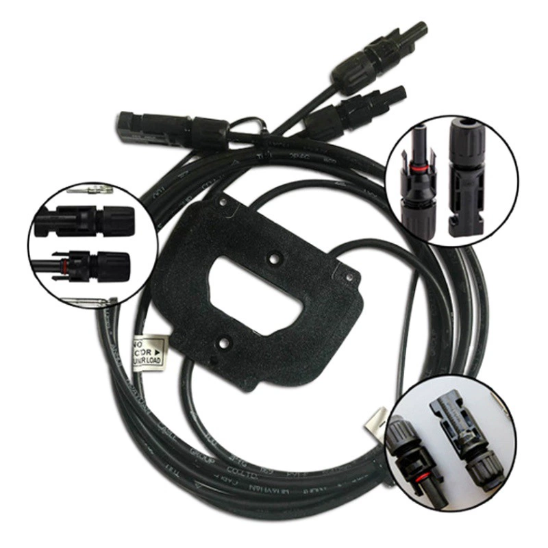 Фотогальванический разъем 2T блок слияния MC4 Параллельный разъем штекер и гнездо комплект для слияния пленки haneng