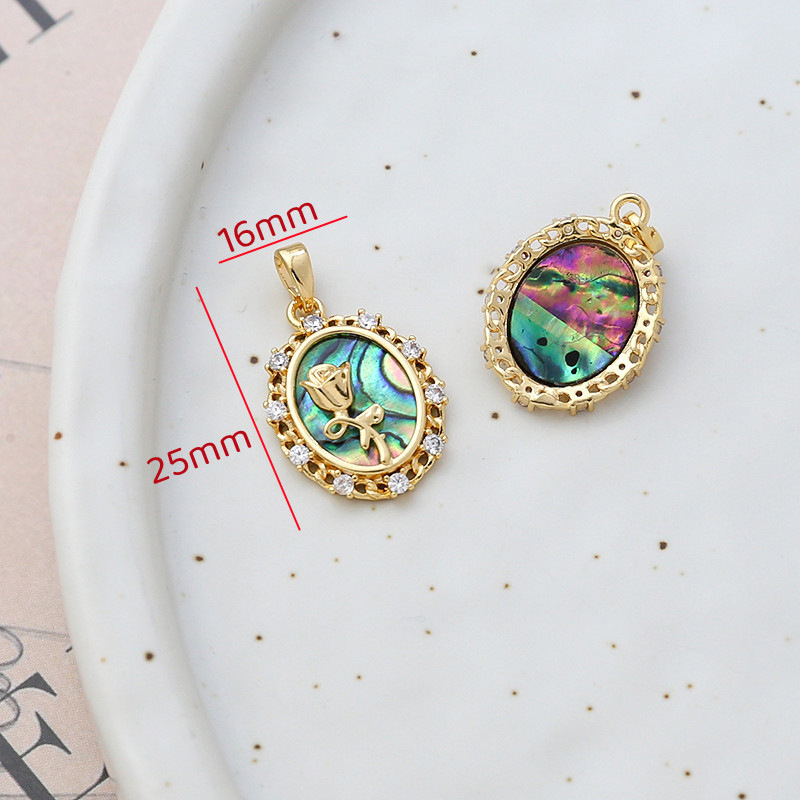 7g Weight Pendant, Earring Findings Jewelry Making Type 18K Gold Plated Plating Material Shell Inlay Material Charms, Bracelets, Necklace, Jewelry Accessories Classification 1 Piece Quantity 14k gold filled, Copper Material Geometric, Bag, Bear, Rose Pattern Plating, Inlay Design Retro Style 1 Piece 14k Gold Filled Copper Shell Geometric Bag Bear Pendant Earring Findings Charms Bracelets Necklace 12