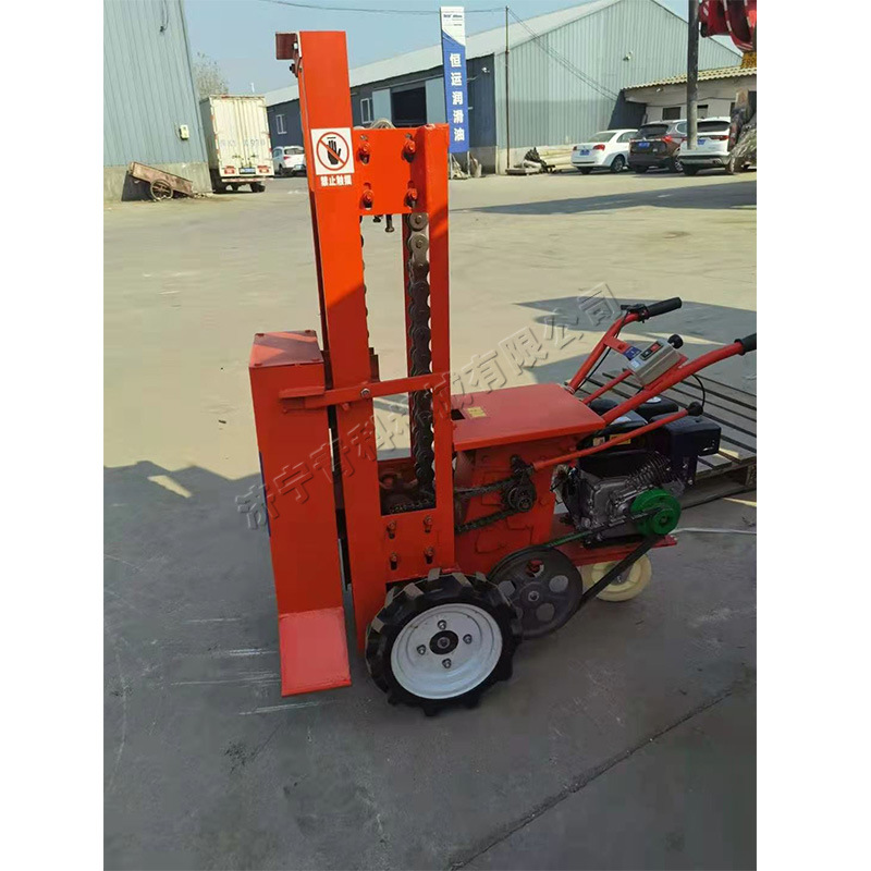 自走式电动链条砸夯机 公路建筑地基夯实机 狭窄场所链式夯土机
