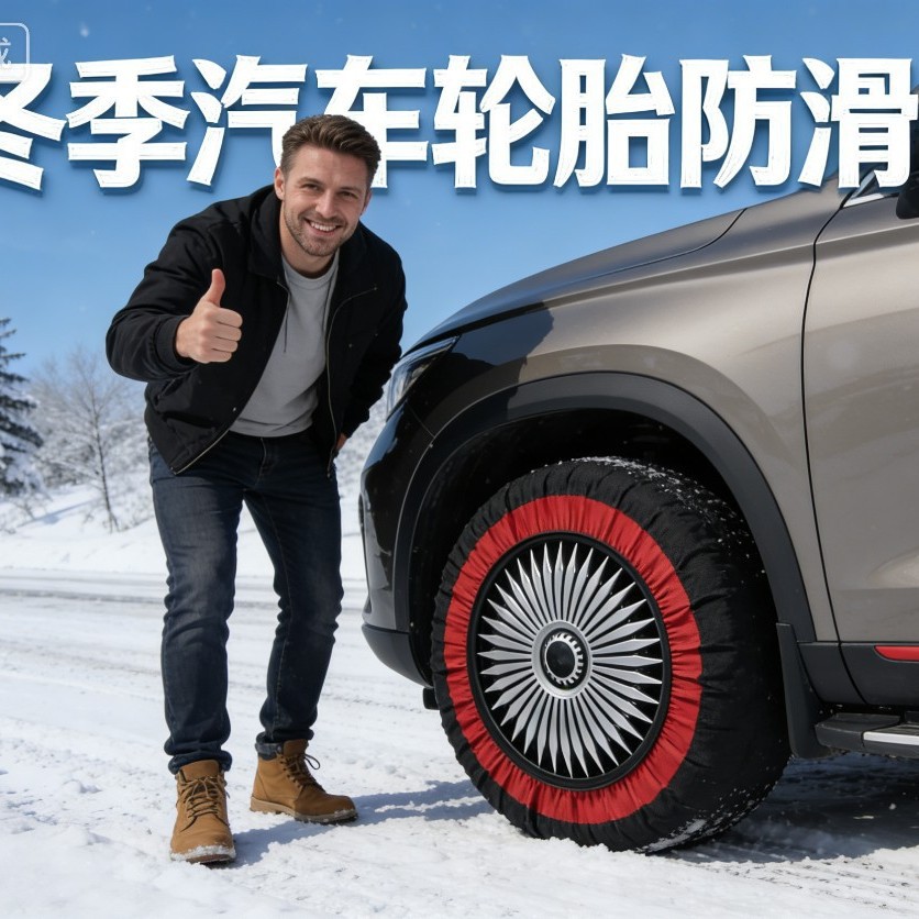 Car Tire Anti-Slip Chains Snow Socks Winter Snow Tire Socks Universal Car Textile Socks Easy to Install