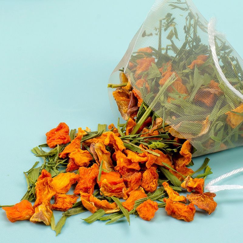 Pumpkin Leaf Herbal Tea Nan Gua Zhu Ye Cha 25 Triangle Tea Bags 5g Each Sugar Free Daily Wellness Brew key features