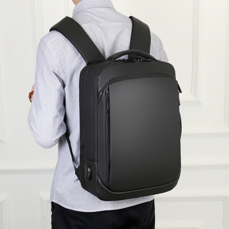 Men's Multifunctional Business Laptop Backpack With Usb Charging_voghion.com