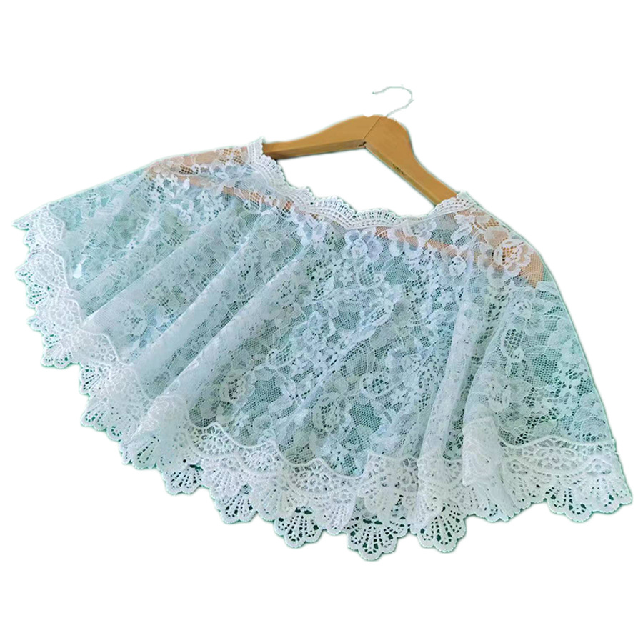 Capa de renda preta elegante para noiva e madrinha_voghion.com