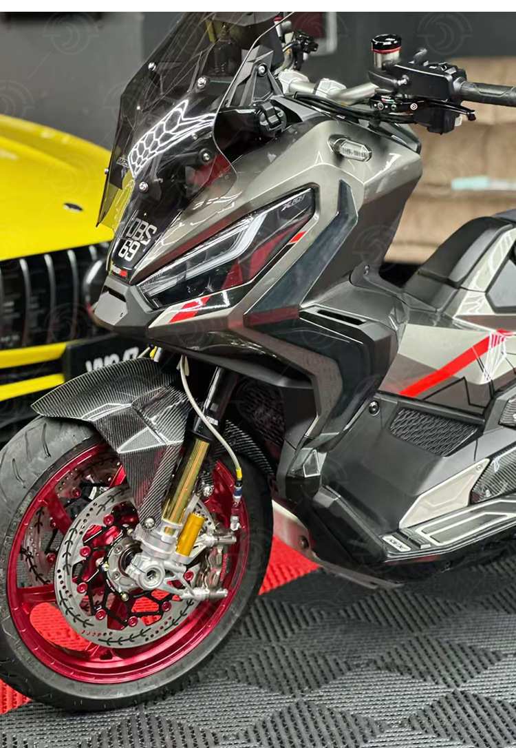 Suitable for Honda Xadv X-Adv 750 Modified Foot Pedals, Anti-Slip Foot Pads, Footboards, Front Footrests